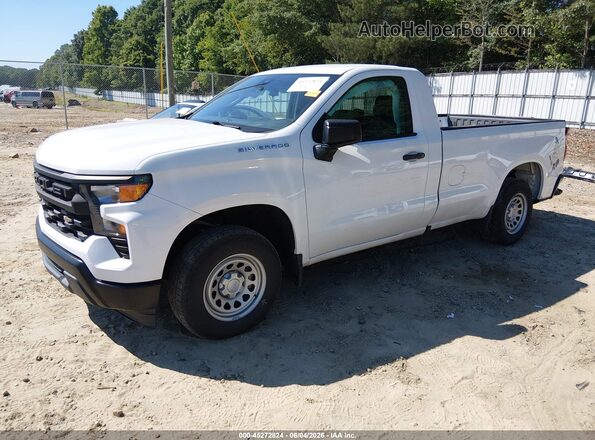 3GCNAAEK1NG630101 2022 CHEVROLET SILVERADO White Vista tres cuartos delantera izquierda