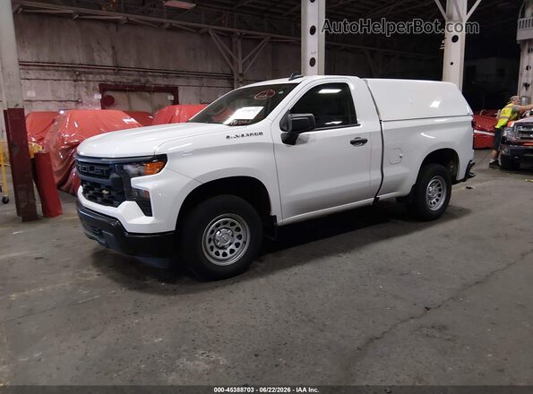 3GCNAAEK2PG340128 2023 CHEVROLET SILVERADO White Przód lewy