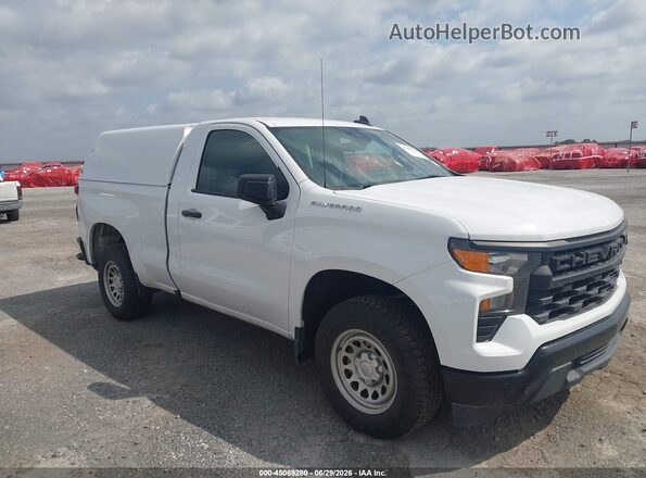 3GCNAAEK3PG347816 2023 CHEVROLET SILVERADO White უკანა სალონის ხედი