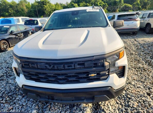 3GCNAAEK3PG362848 2023 CHEVROLET SILVERADO White Front view