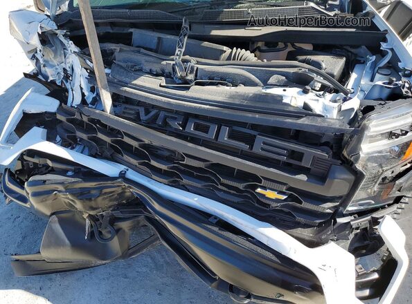 3GCNAAEK4TG215271 2026 CHEVROLET SILVERADO White Вид задньої частини салону