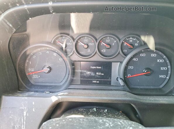 3GCNAAEK4TG215271 2026 CHEVROLET SILVERADO White Вид щитка приладів