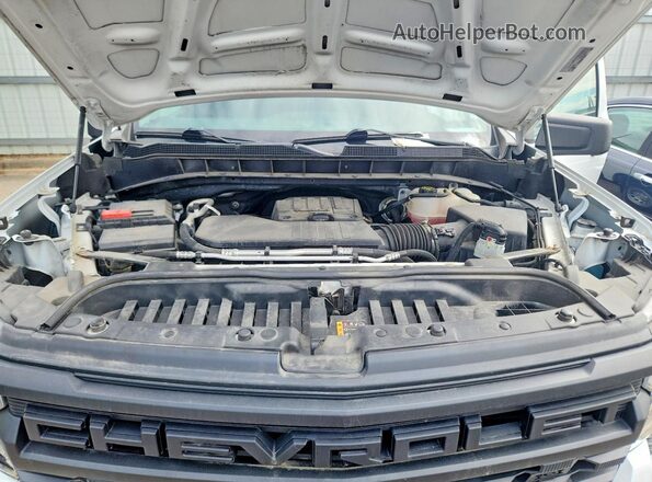 3GCNAAEK5PG350930 2023 CHEVROLET SILVERADO White Вид задньої частини салону