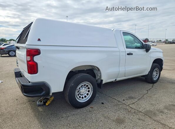 3GCNAAEK5PG350930 2023 CHEVROLET SILVERADO White Задня права чверть