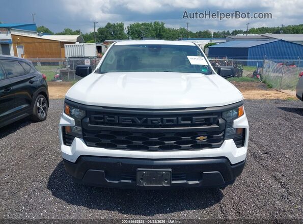 3GCNAAEK6NG542127 2022 CHEVROLET SILVERADO White Widok zestawu wskaźników