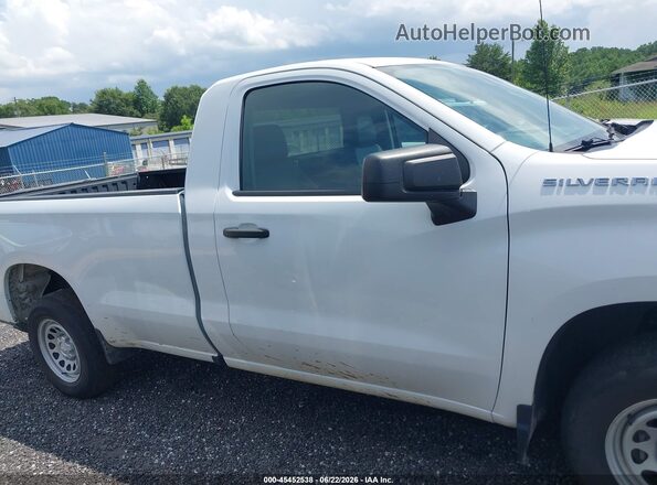 3GCNAAEK6NG542127 2022 CHEVROLET SILVERADO White Widok wnętrza z tyłu