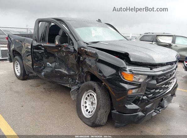 3GCNAAEK9TG146609 2026 CHEVROLET SILVERADO Black Front view