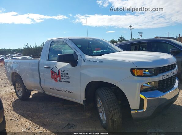 3GCNWAED0NG188740 2022 CHEVROLET SILVERADO White უკანა სალონის ხედი