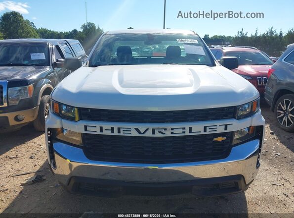 3GCNWAED0NG188740 2022 CHEVROLET SILVERADO White ხელსაწყოთა პანელის ხედი