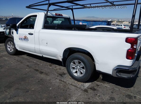 3GCNWAED2NG208809 2022 CHEVROLET SILVERADO White უკანა მარცხენა