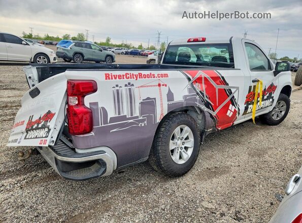 3GCNWAEDXNG145605 2022 CHEVROLET SILVERADO White Tył prawy