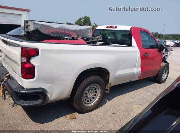 3GCNWAEF0MG337888 2021 CHEVROLET SILVERADO White Задня права чверть