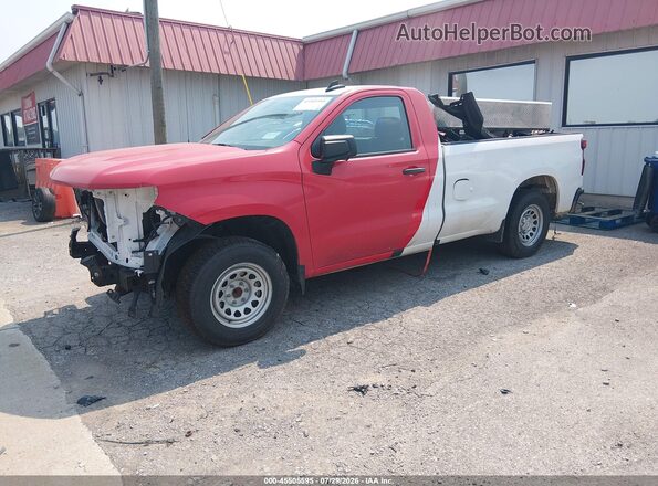 3GCNWAEF0MG337888 2021 CHEVROLET SILVERADO White Передня ліва чверть