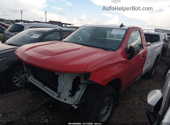3GCNWAEF0MG337888 2021 CHEVROLET SILVERADO White Вид спереду