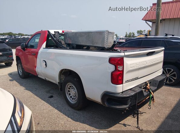 3GCNWAEF0MG337888 2021 CHEVROLET SILVERADO White Задня ліва чверть