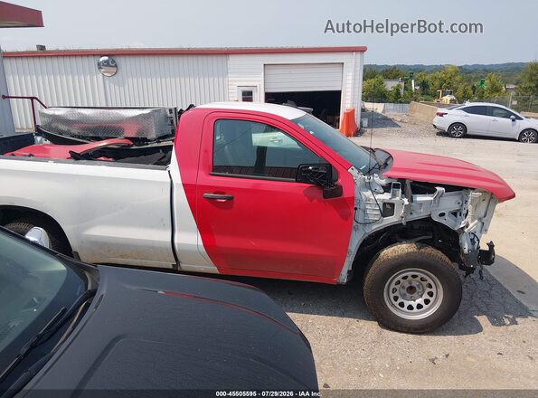 3GCNWAEF0MG337888 2021 CHEVROLET SILVERADO White Панорамний вид салону 360°