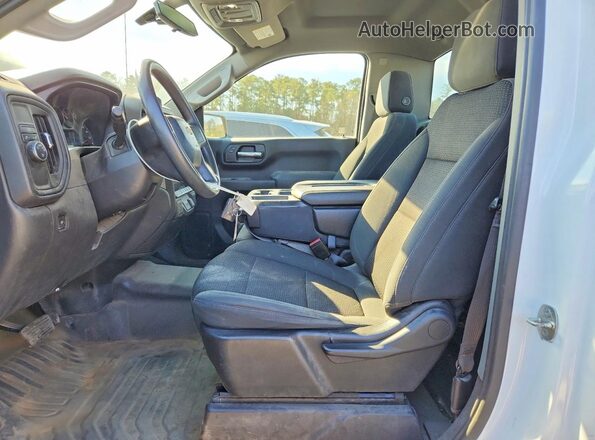 3GCNWAEF0MG404599 2021 CHEVROLET SILVERADO White Front interior view