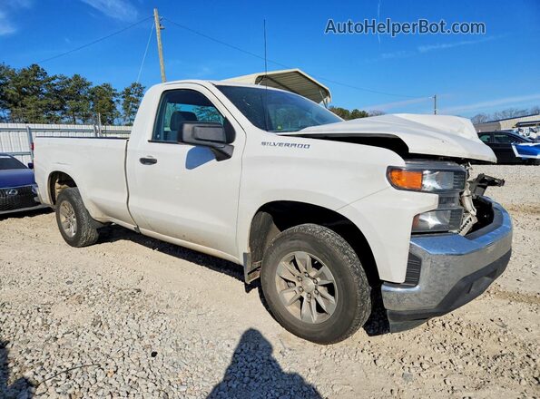 3GCNWAEF0MG404599 2021 CHEVROLET SILVERADO White Front right