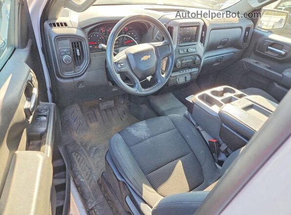 3GCNWAEF0MG404599 2021 CHEVROLET SILVERADO White Dashboard view