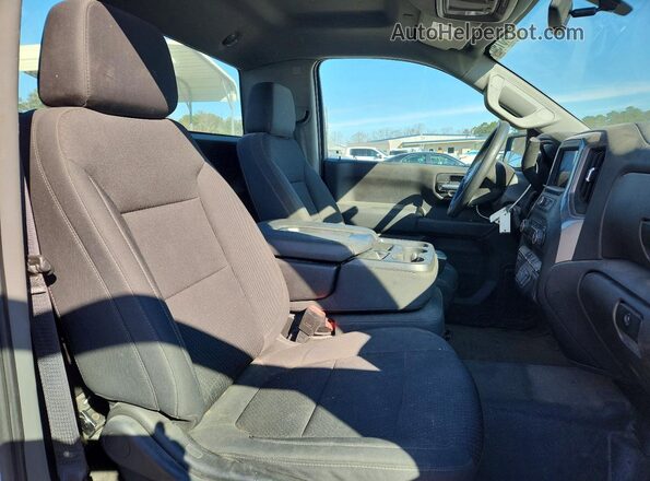 3GCNWAEF0MG404599 2021 CHEVROLET SILVERADO White Rear seats view