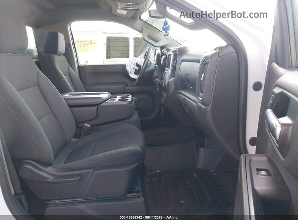3GCNWAEF2MG385327 2021 CHEVROLET SILVERADO White Widok wnętrza z przodu