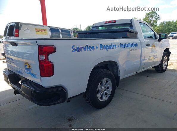 3GCNWAEF2MG385327 2021 CHEVROLET SILVERADO White Tył prawy