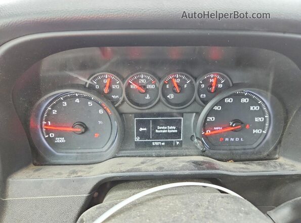 3GCNWAEF8KG261981 2019 CHEVROLET SILVERADO White 