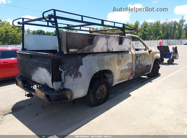 3GCNWAEF9LG310588 2020 CHEVROLET SILVERADO Черный Задняя правая четверть
