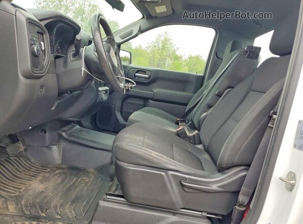 3GCNWAEF9MG321429 2021 CHEVROLET SILVERADO White Vista interior delantera