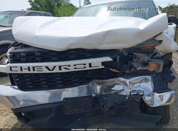 3GCNWAEF9MG360490 2021 CHEVROLET SILVERADO White Widok z przodu