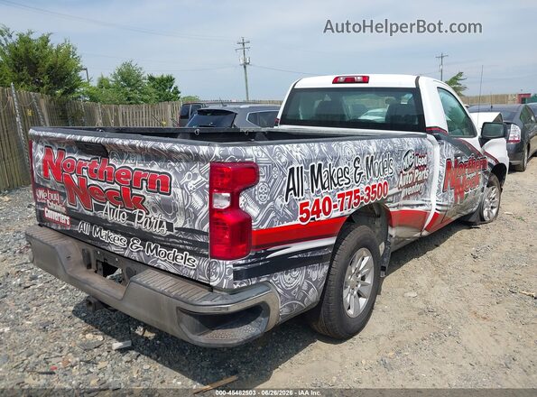 3GCNWAEF9MG360490 2021 CHEVROLET SILVERADO White Tył prawy