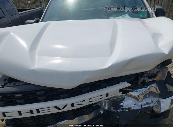 3GCNWAEF9MG360490 2021 CHEVROLET SILVERADO White Widok z tyłu