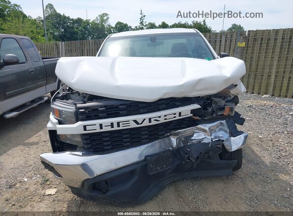 3GCNWAEF9MG360490 2021 CHEVROLET SILVERADO White Widok zestawu wskaźników