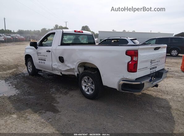 3GCNWAEFXMG321620 2021 CHEVROLET SILVERADO Белый Задняя левая четверть
