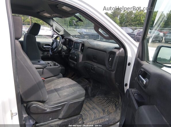 3GCNWAEFXMG321620 2021 CHEVROLET SILVERADO Белый Вид салона спереди