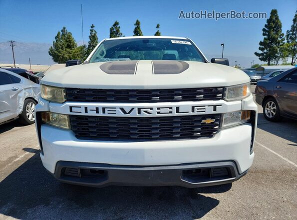 3GCNWAEFXMG477494 2021 CHEVROLET SILVERADO White Вид спереду