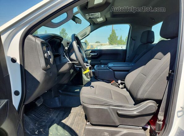 3GCNWAEFXMG477494 2021 CHEVROLET SILVERADO White Вид салону спереду
