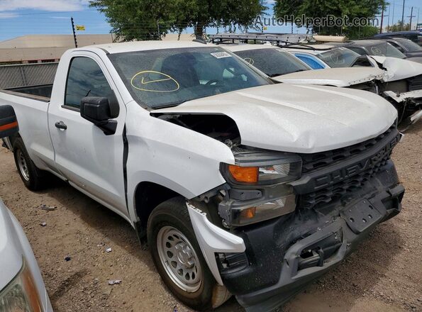 3GCNWAEH1KG310908 2019 CHEVROLET SILVERADO White Front right