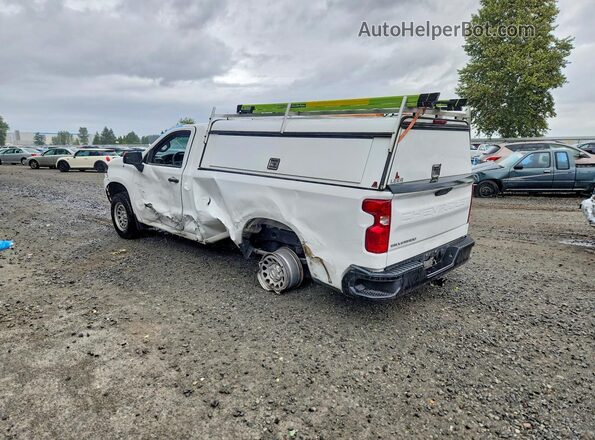 3GCNWAEH1MG285396 2021 CHEVROLET SILVERADO White Trasero izquierdo
