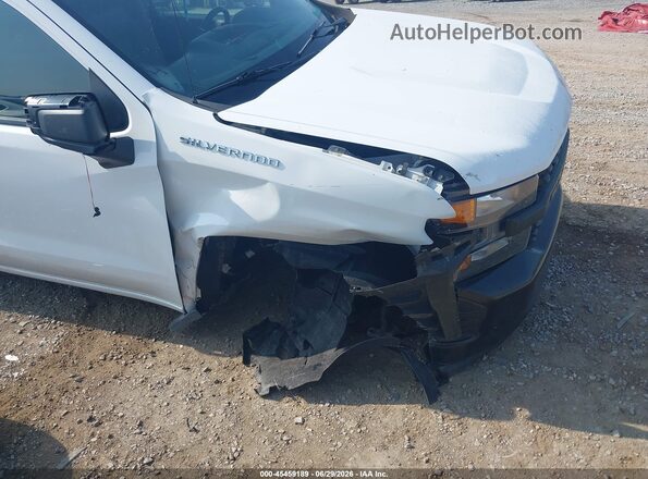 3GCNWAEH2MG261866 2021 CHEVROLET SILVERADO White Вид спереду