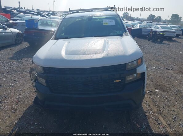 3GCNWAEH2MG261866 2021 CHEVROLET SILVERADO White Вид задньої частини салону