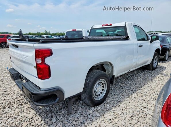 3GCNWAEH3LG195553 2020 CHEVROLET SILVERADO White Rear right