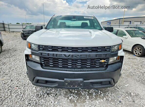 3GCNWAEH3LG195553 2020 CHEVROLET SILVERADO White Front view