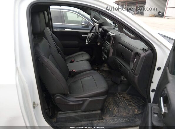 3GCNWAEH5KG285883 2019 CHEVROLET SILVERADO Белый Вид салона спереди