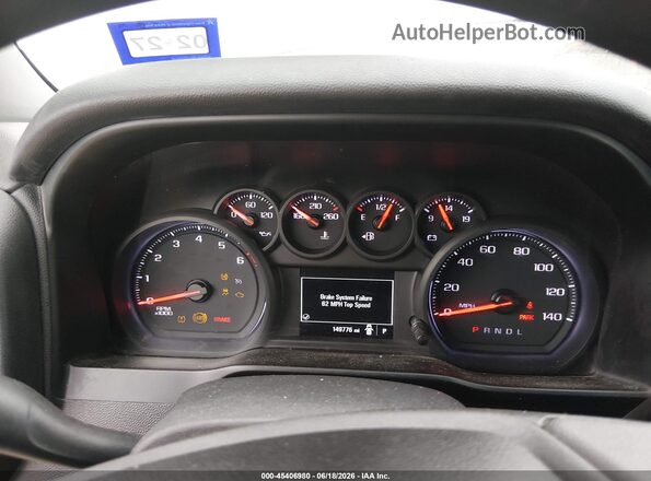 3GCNWAEH5KG285883 2019 CHEVROLET SILVERADO Белый Вид задних сидений