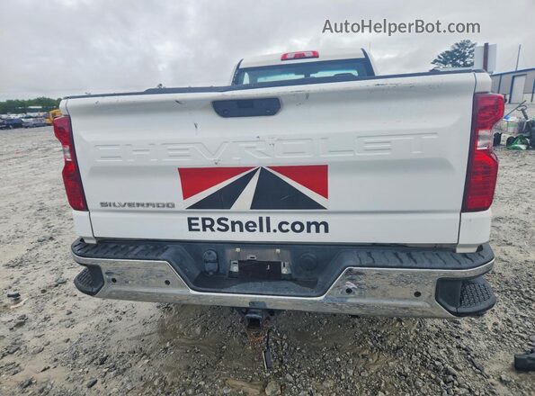 3GCNWAEH6MG105670 2021 CHEVROLET SILVERADO Белый Вид сзади
