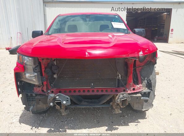 3GCNWAEH7KG261424 2019 CHEVROLET SILVERADO Red Rear interior view