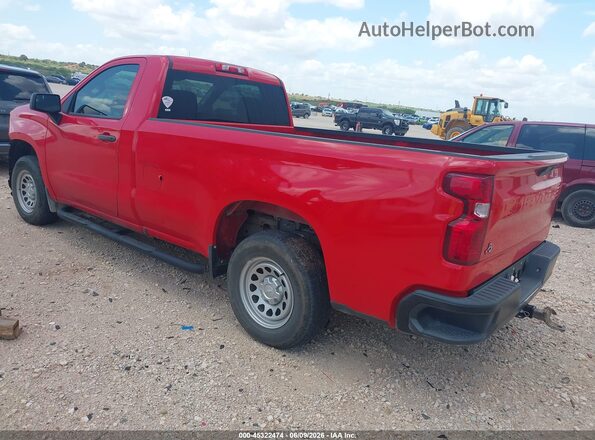 3GCNWAEH7KG261424 2019 CHEVROLET SILVERADO Red Rear left