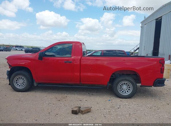 3GCNWAEH7KG261424 2019 CHEVROLET SILVERADO Red 
