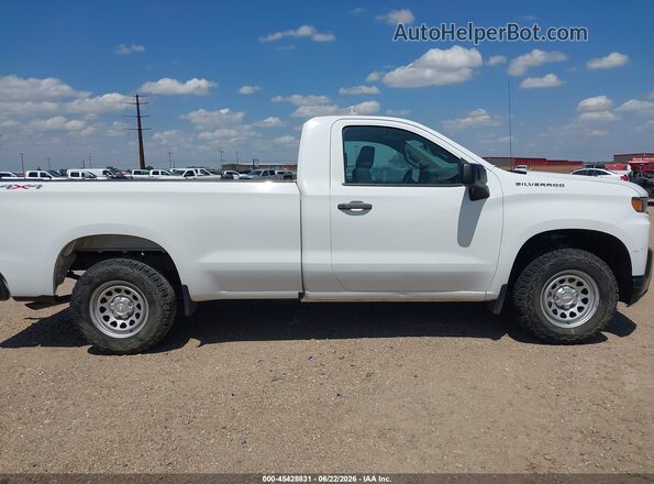 3GCNYAEF2KG213967 2019 CHEVROLET SILVERADO White Rear interior view